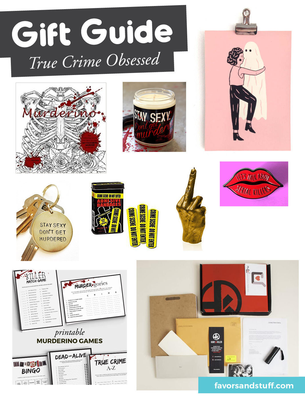 9 Gift Ideas for True Crime Lovers