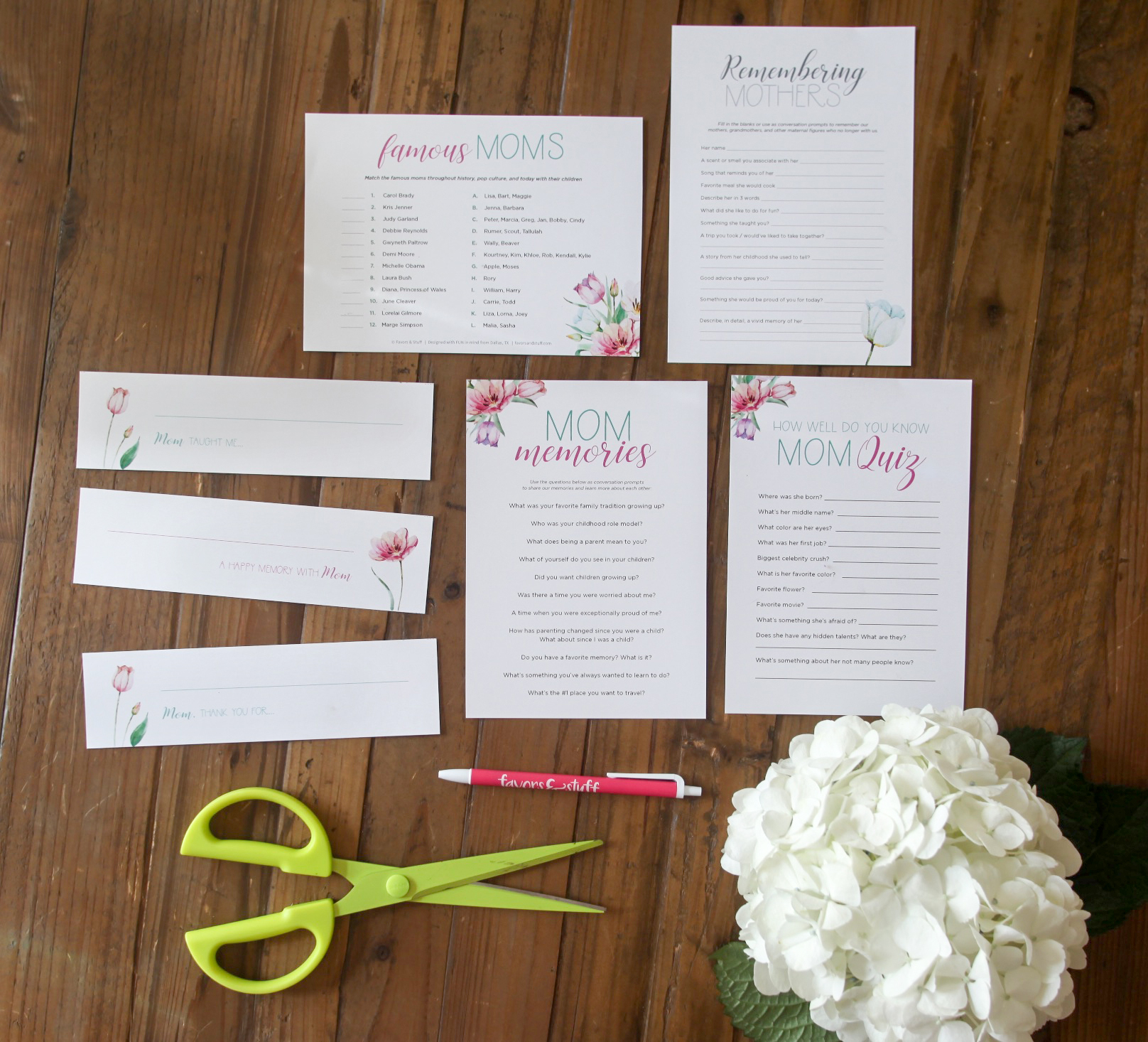 5 Printable Mother’s Day activities to celebrate Mom