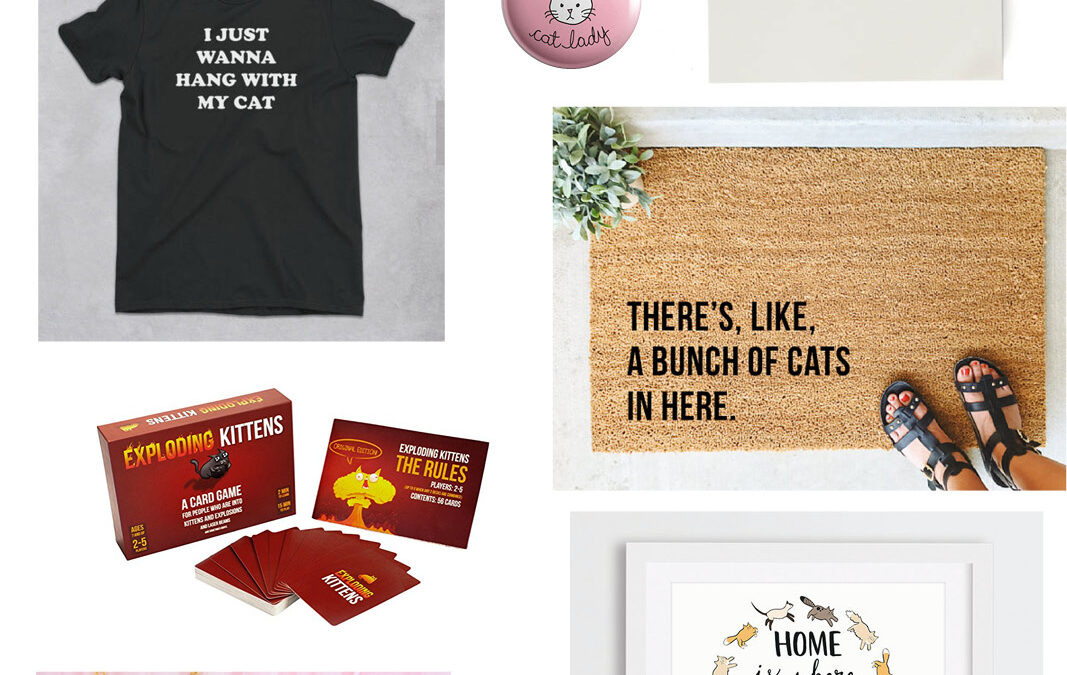 7 gift ideas for modern cat ladies