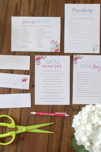5 Printable Mother’s Day activities to celebrate Mom